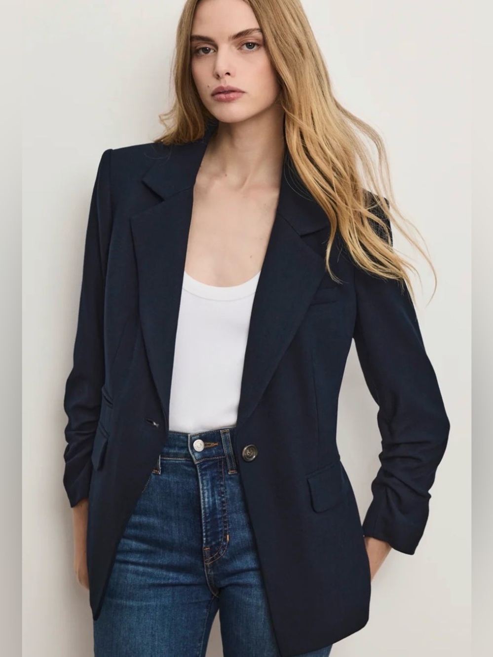 Veronica Beard Navy Battista Dickey Jacket Size 4